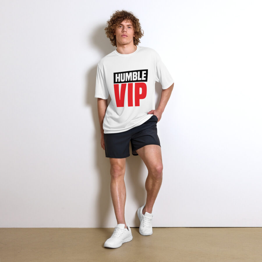 Unisex performance crew neck t-shirt - Image 3