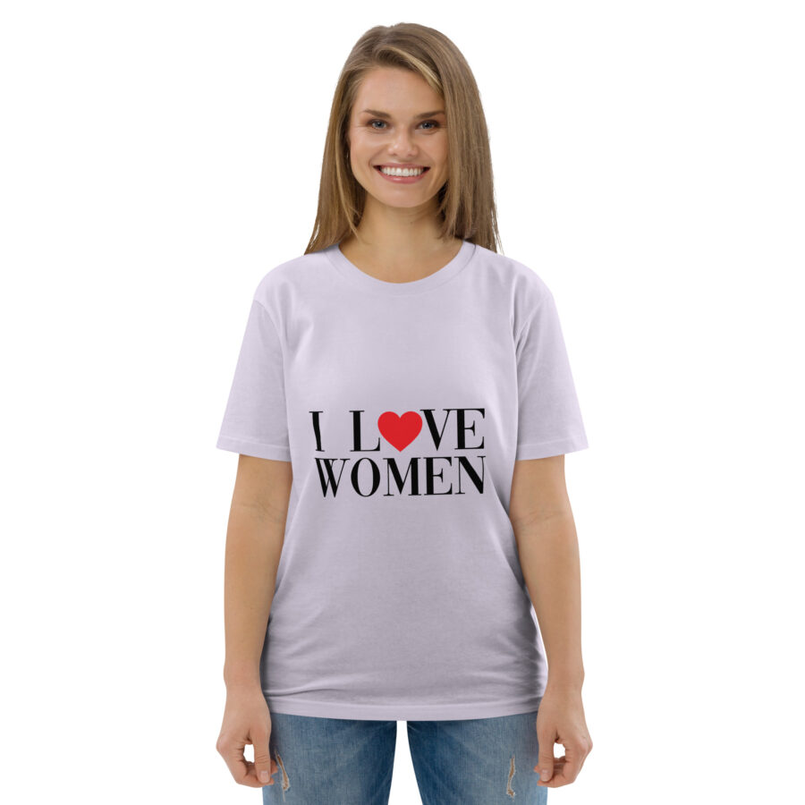 Women's "I LOVE WOMEN" t-shirt - Image 3