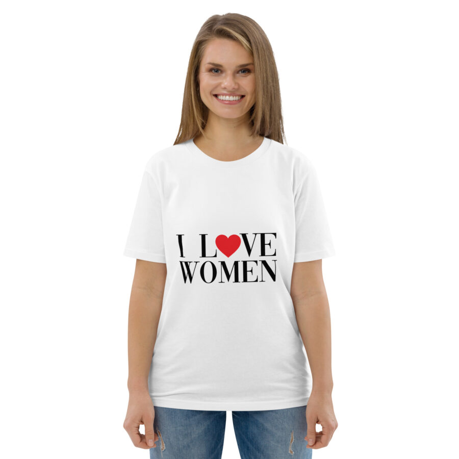 Women's "I LOVE WOMEN" t-shirt - Image 4